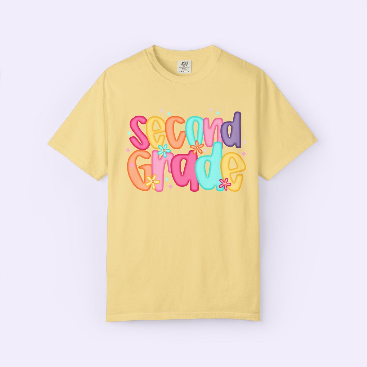 Second Grade Teacher Comfort Colors® Tee