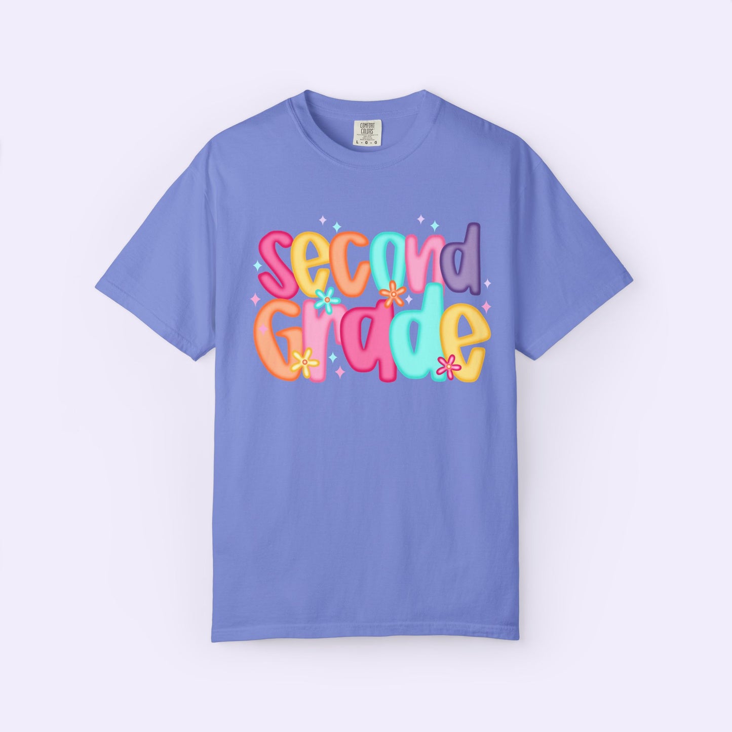 Second Grade Teacher Comfort Colors® Tee