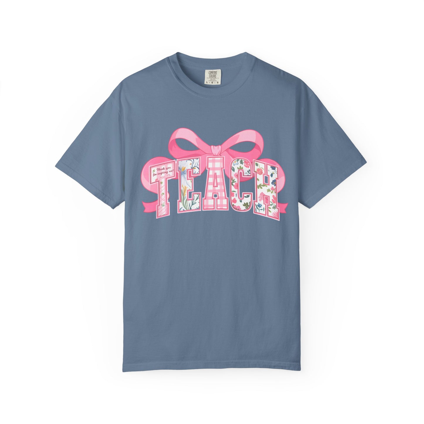 Comfort Colors® Floral Coquette Teacher Shirt