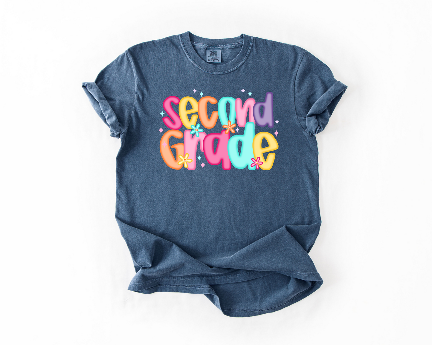 Second Grade Teacher Comfort Colors® Tee