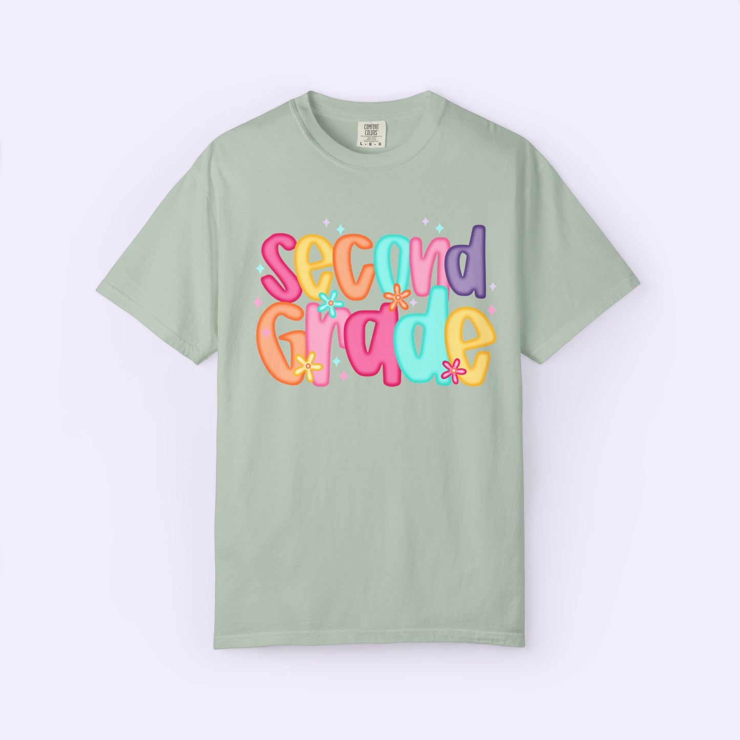Second Grade Teacher Comfort Colors® Tee