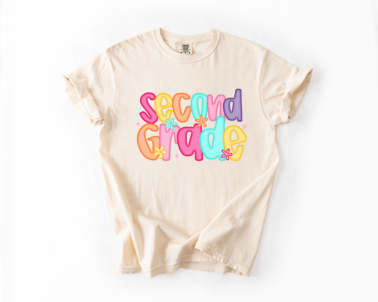 Second Grade Teacher Comfort Colors® Tee