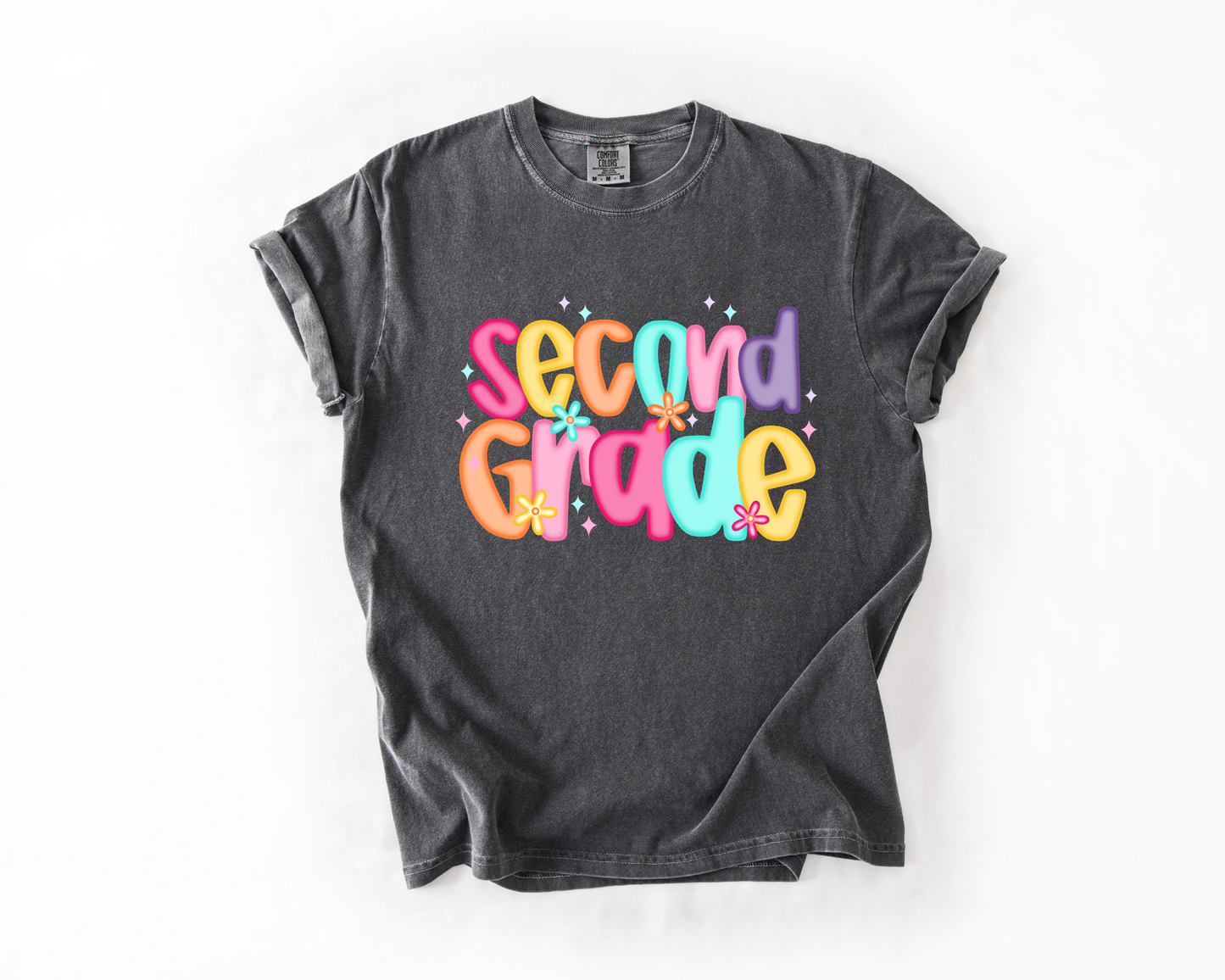 Second Grade Teacher Comfort Colors® Tee