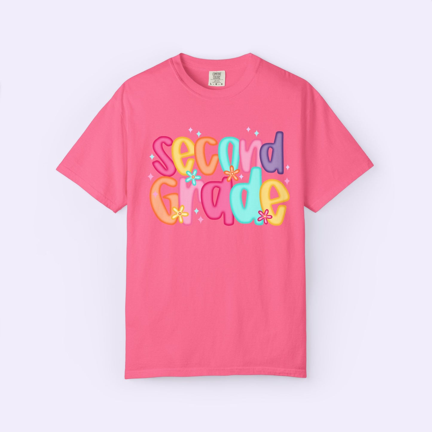 Second Grade Teacher Comfort Colors® Tee