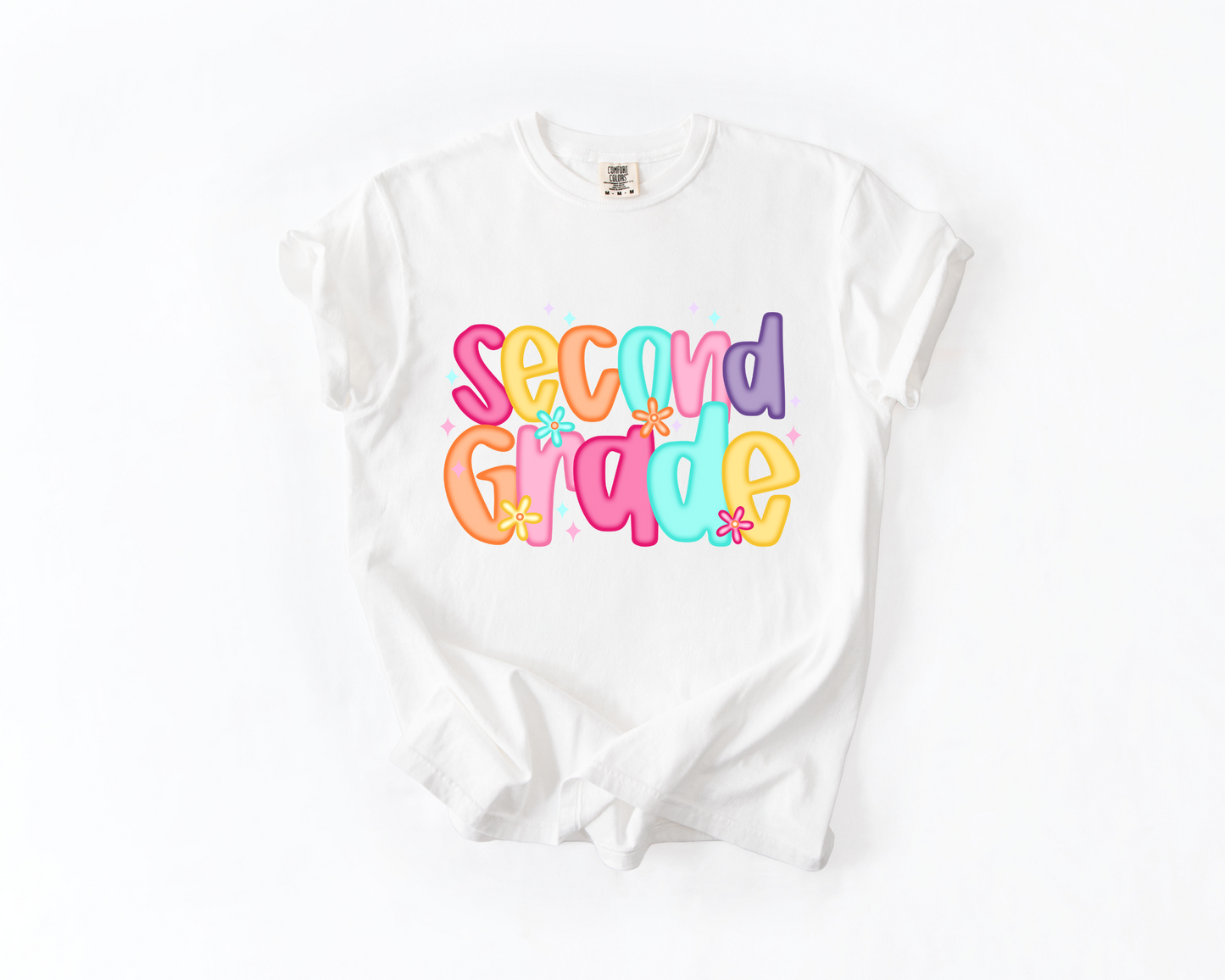 Second Grade Teacher Comfort Colors® Tee