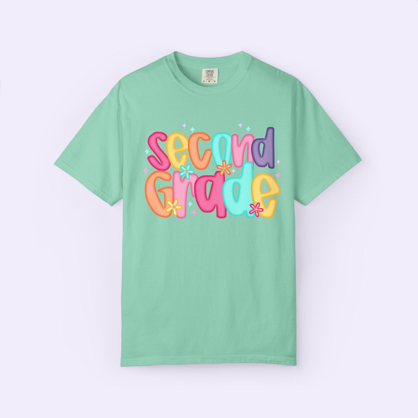 Second Grade Teacher Comfort Colors® Tee