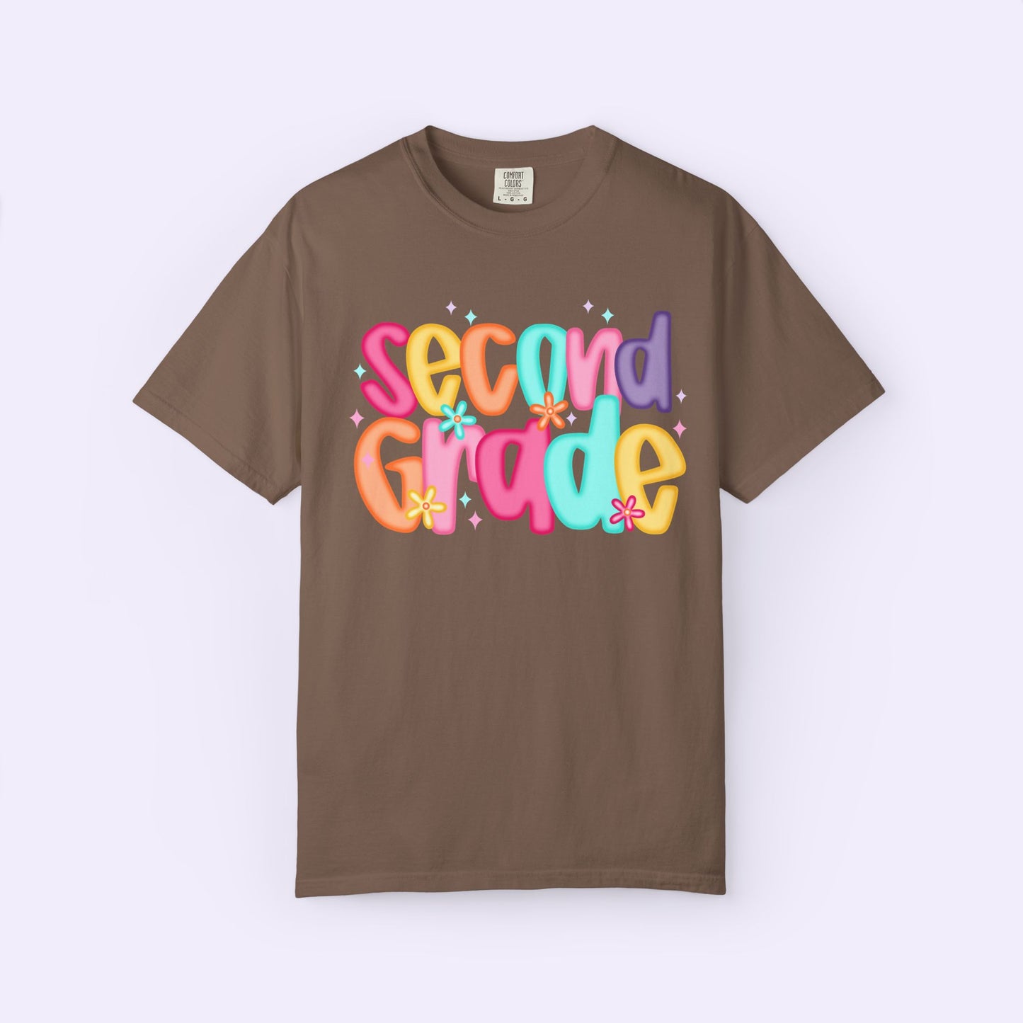 Second Grade Teacher Comfort Colors® Tee