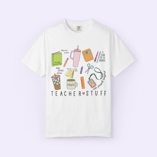 Teacher Stuff Shirt Comfort Colors® Tee