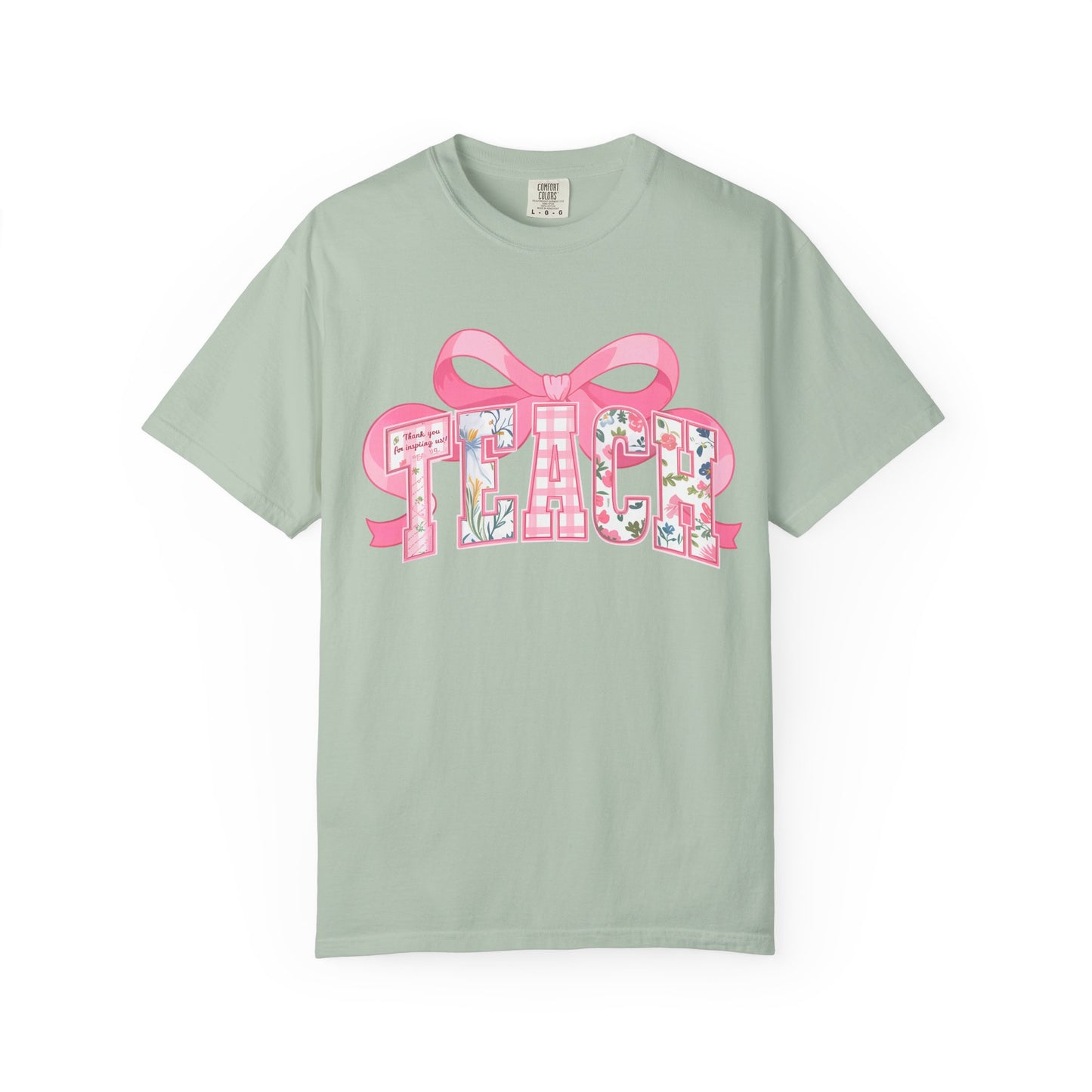 Comfort Colors® Floral Coquette Teacher Shirt