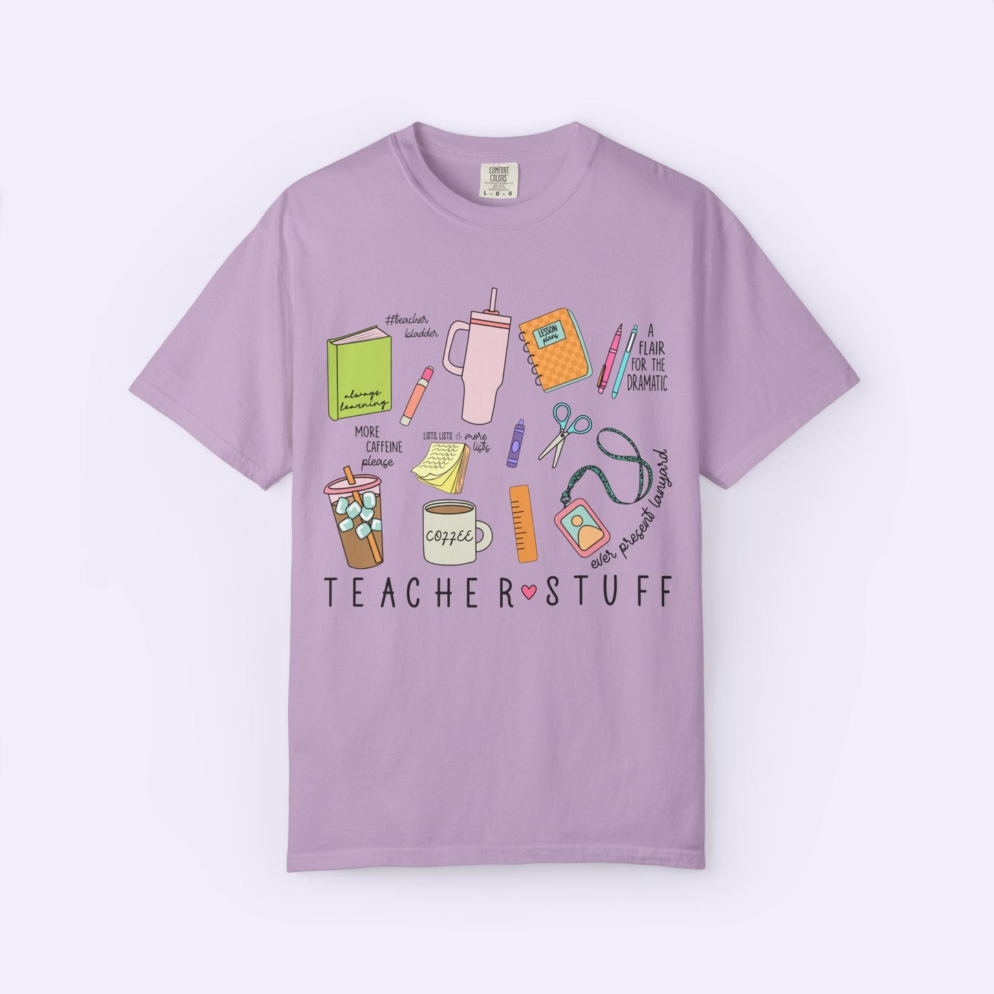 Teacher Stuff Shirt Comfort Colors® Tee