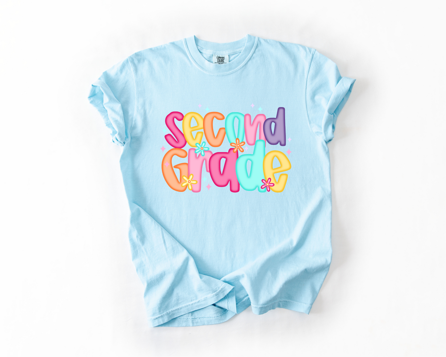 Second Grade Teacher Comfort Colors® Tee