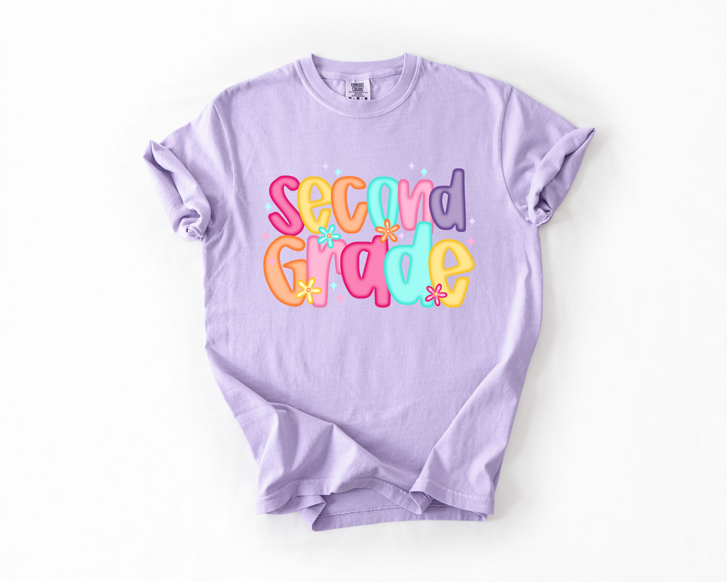 Second Grade Teacher Comfort Colors® Tee