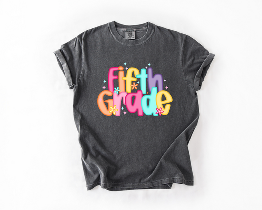 Fifth Grade Teacher Comfort Colors® Tee