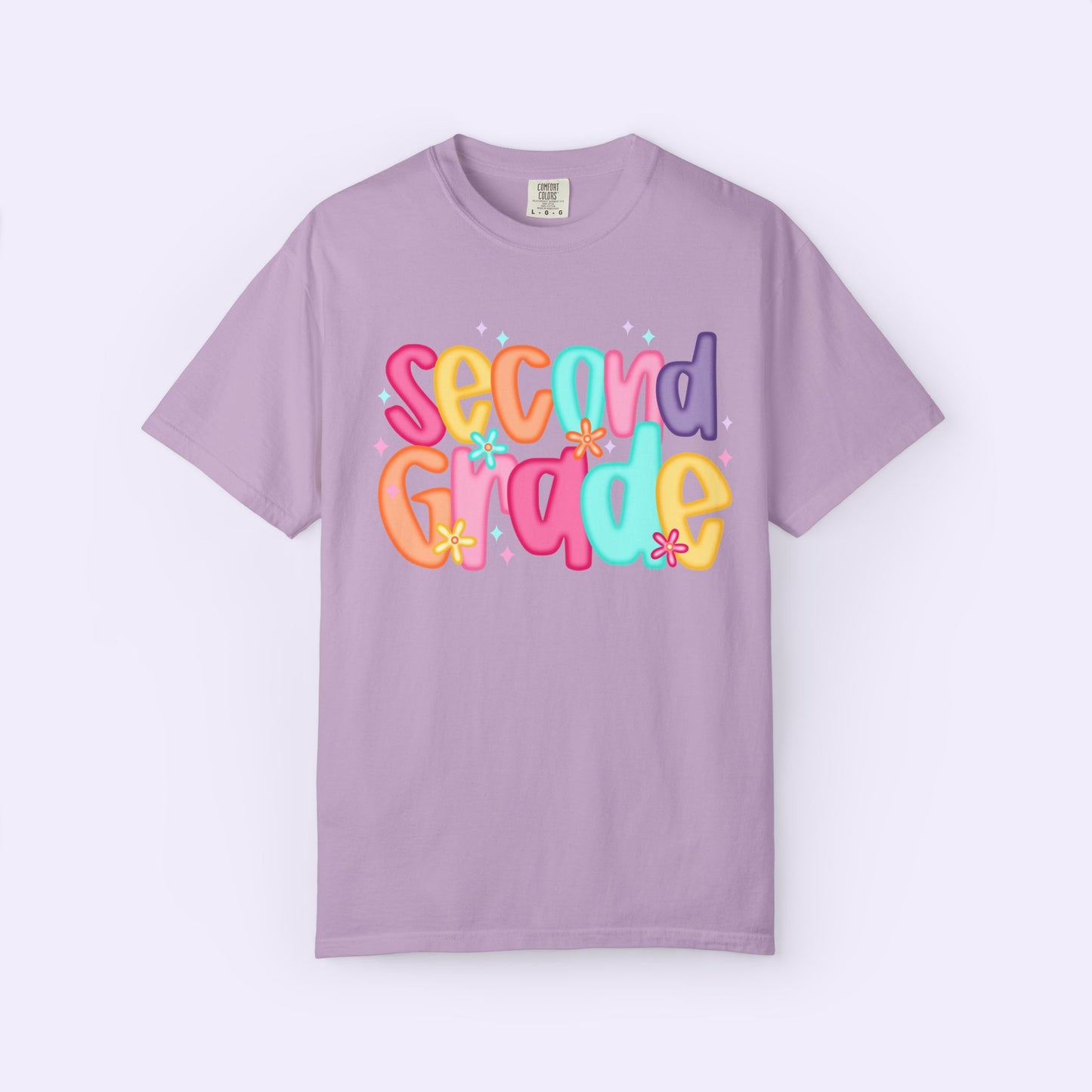 Second Grade Teacher Comfort Colors® Tee