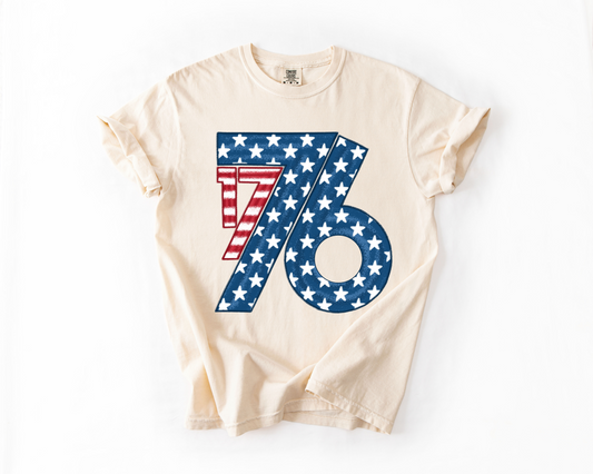 1776 Patriotic Comfort Colors Tee